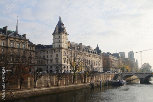 The palace of Justice  Conciergerie  Paris  France 