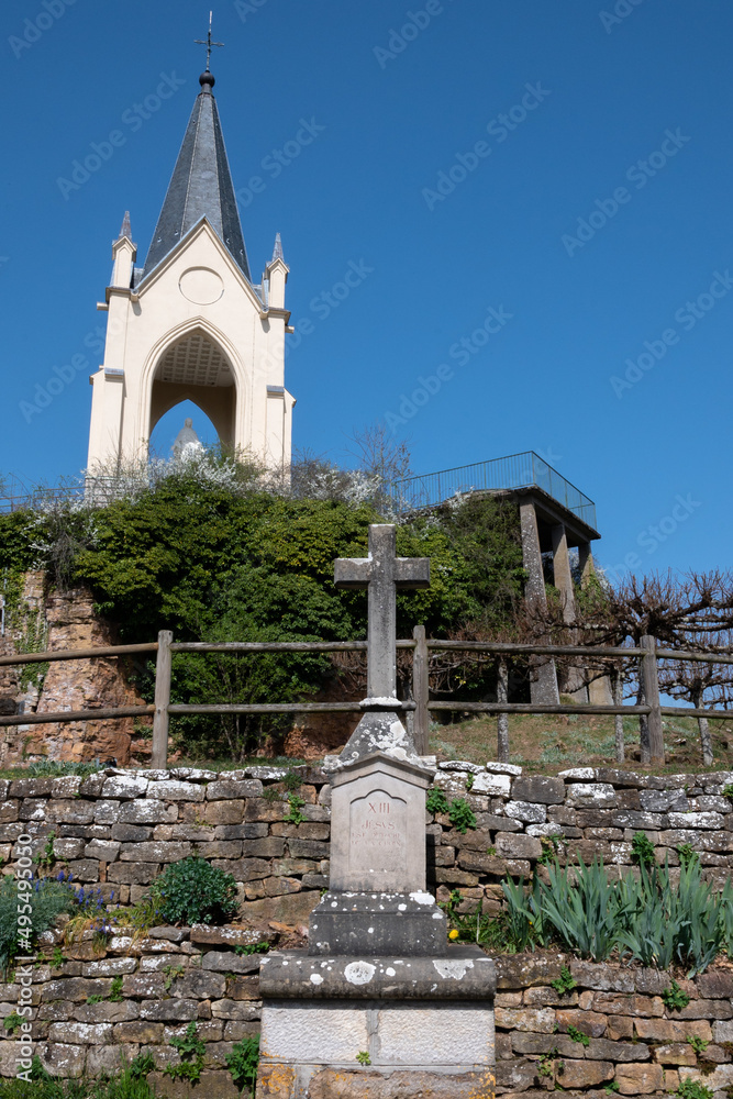 Obraz premium Chapelle Notre-Dame-de-la-Motte