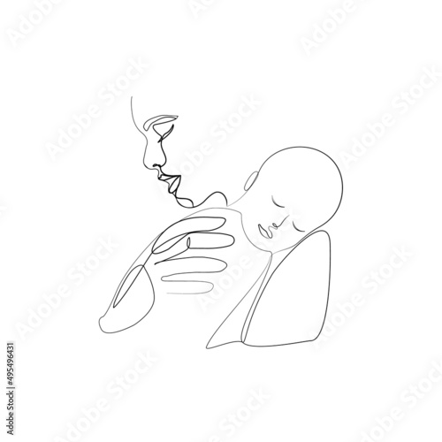 Mother Holding a Baby Print, Printable Nursery Line Art, Mother and Baby Wall Line Art, Minimal Line Art, Mother and Child Line Drawing	