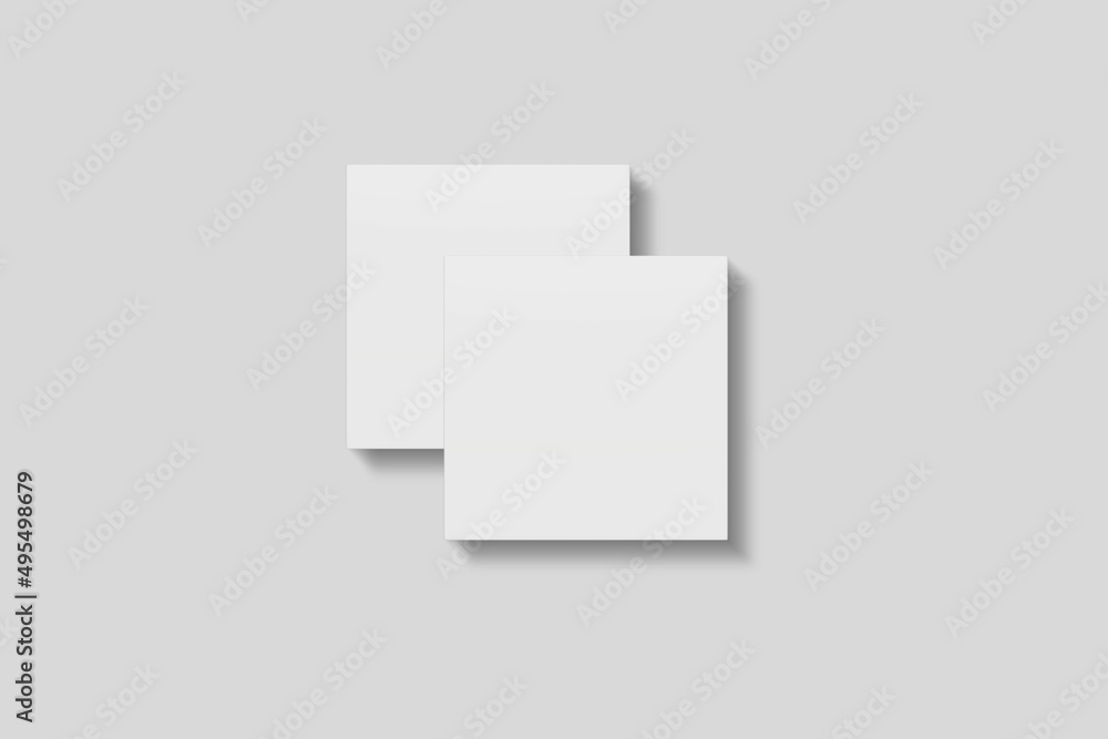 Blank paper for mockup. 3D Render.
Blank paper for mockup. 3D Render.