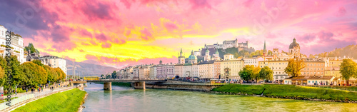 Festung in Salzburg, Österr...