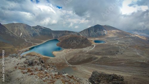 Panorámica del nevado de Toluca, México