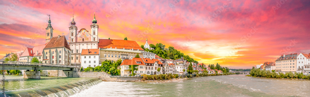 Altstadt von Steyr, Österreich 