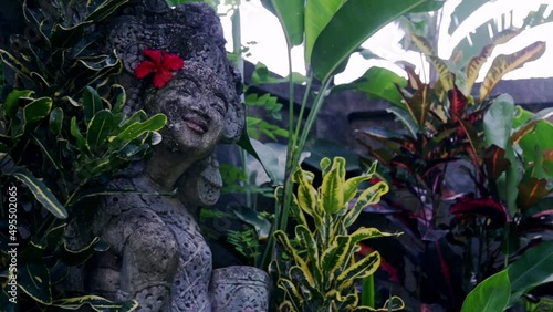 Religious statues in Bali