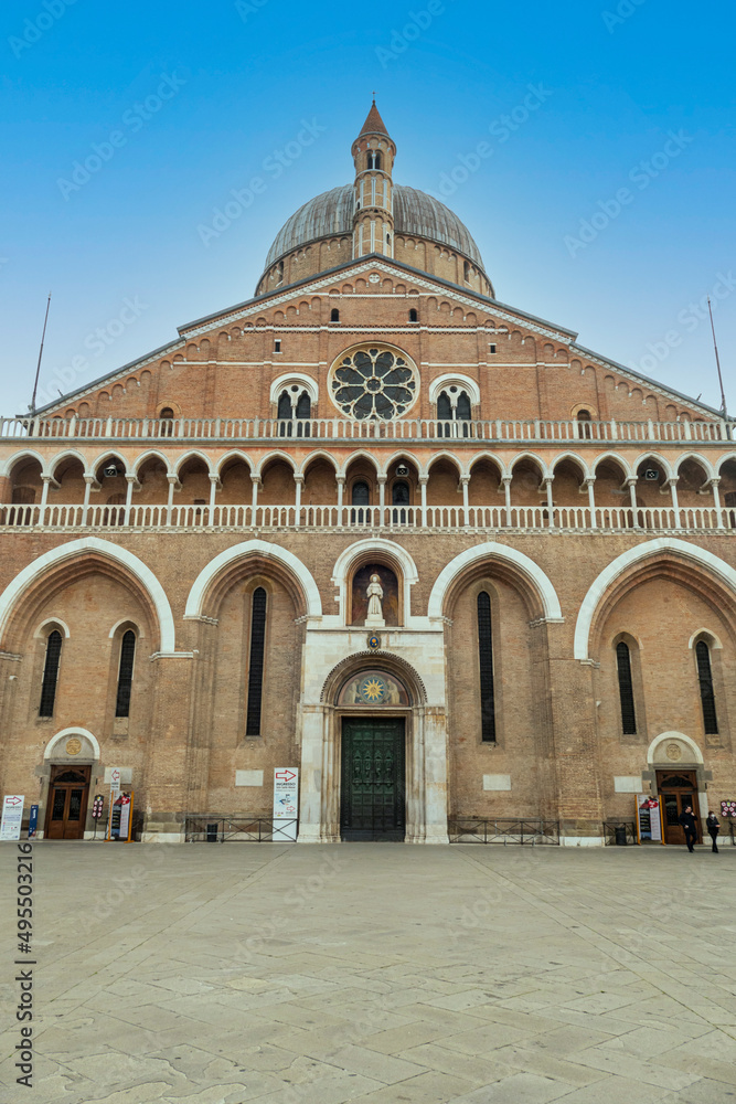 The beautiful Basilica of S. Antonio In Padova