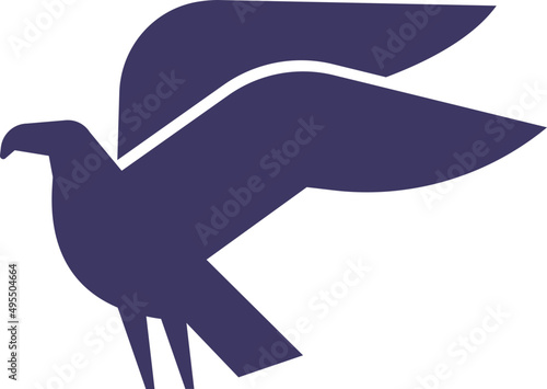 Eagle Bird Logo Illustration
