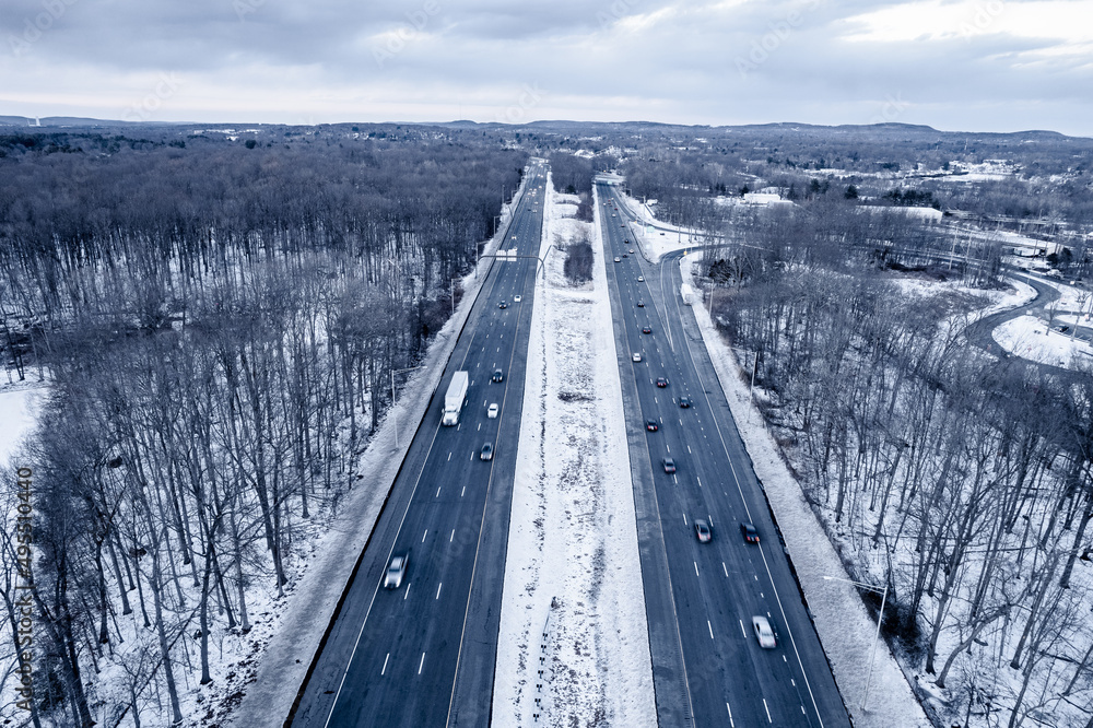 Fotografie American highway
Route 84, CT
