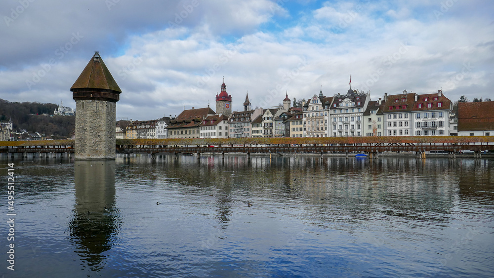 Lucerne is a wonderful city in Switzerland on the shores of a beautiful lake
