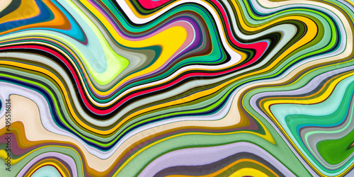 Fototapeta Naklejka Na Ścianę i Meble -  Colorful and beautiful marbling texture new design background with liquid. Abstract colorful Acrylic pour Liquid marble surfaces Design. acrylic hand painted background for design.