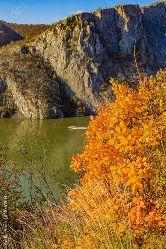 Danube gorge at Djerdap in ...