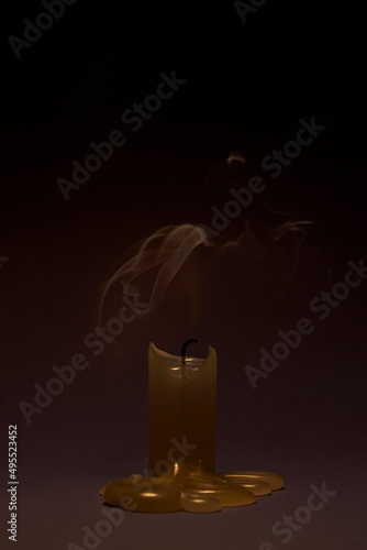 Candle going out