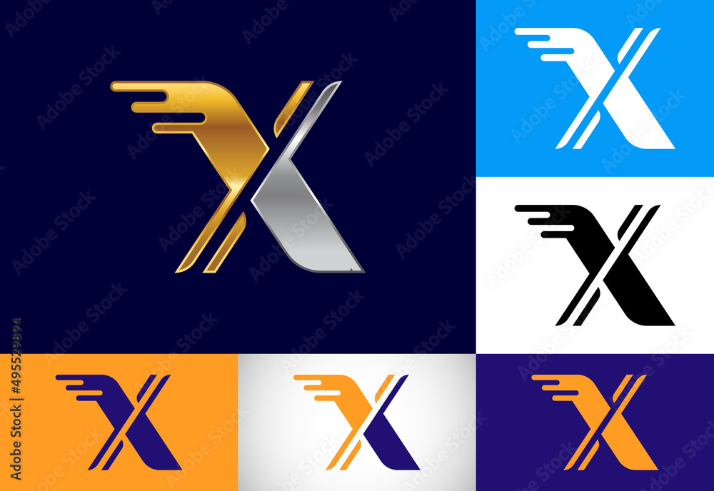 Initial Monogram Letter X A Logo Design Vector Template. Graphic Alphabet Symbol For Corporate Business Identity Initial Monogram Letter X A Logo Design Vector Template. Graphic Alphabet Symbol For Corporate Business Identity