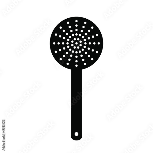 Jhara, Skimmer, Strainer Steel Frying Spoon, Vegetables Cooking icon