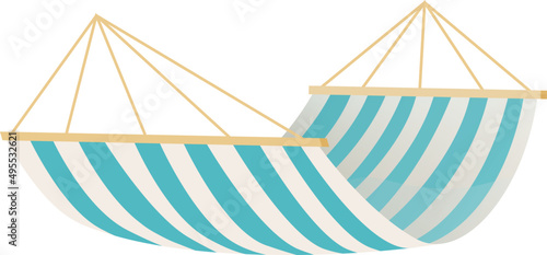 Hammock Cartoon Illustration