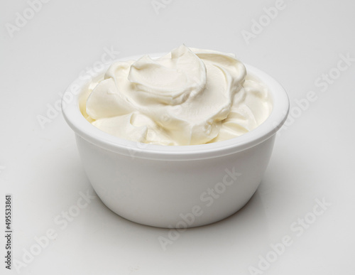 yogurt isolated