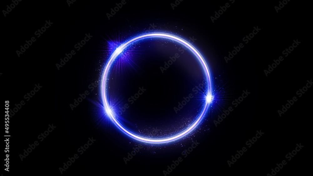 beautiful art modern neon circle beautiful art modern neon circle
