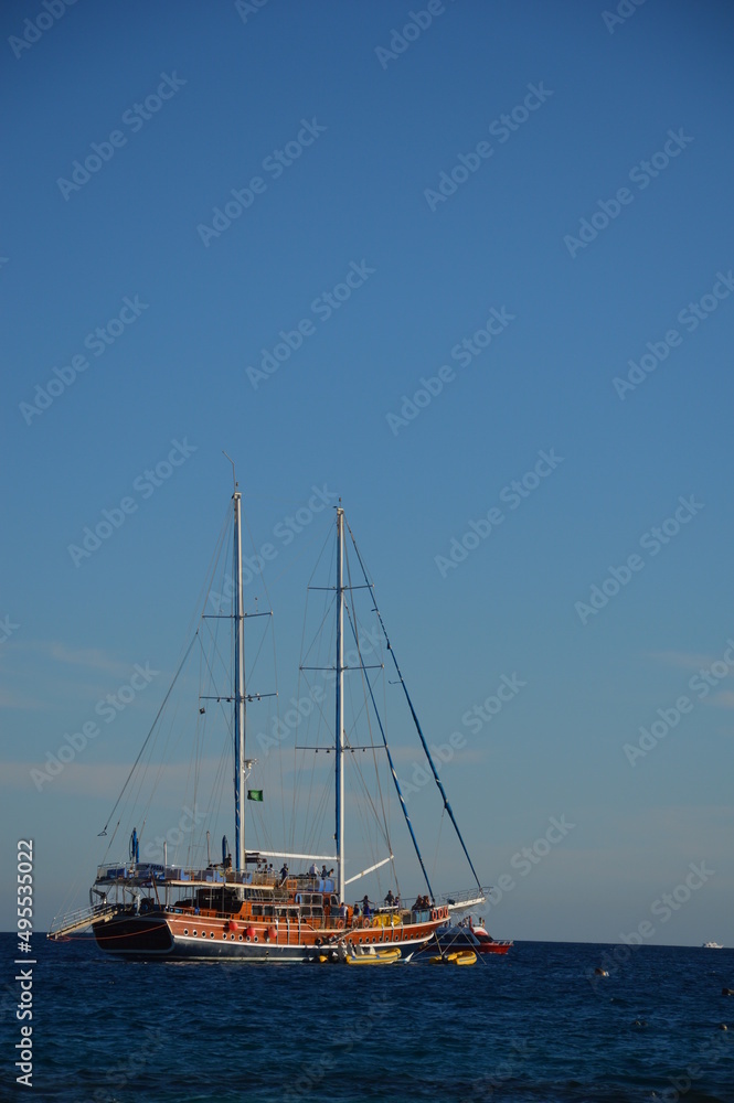 Sailboat in the Red Sea