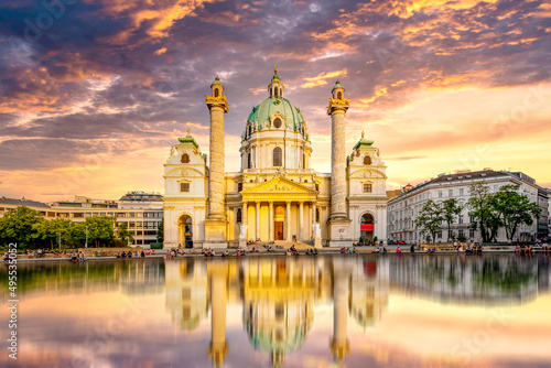 Karlskirche, Wien, Österreich