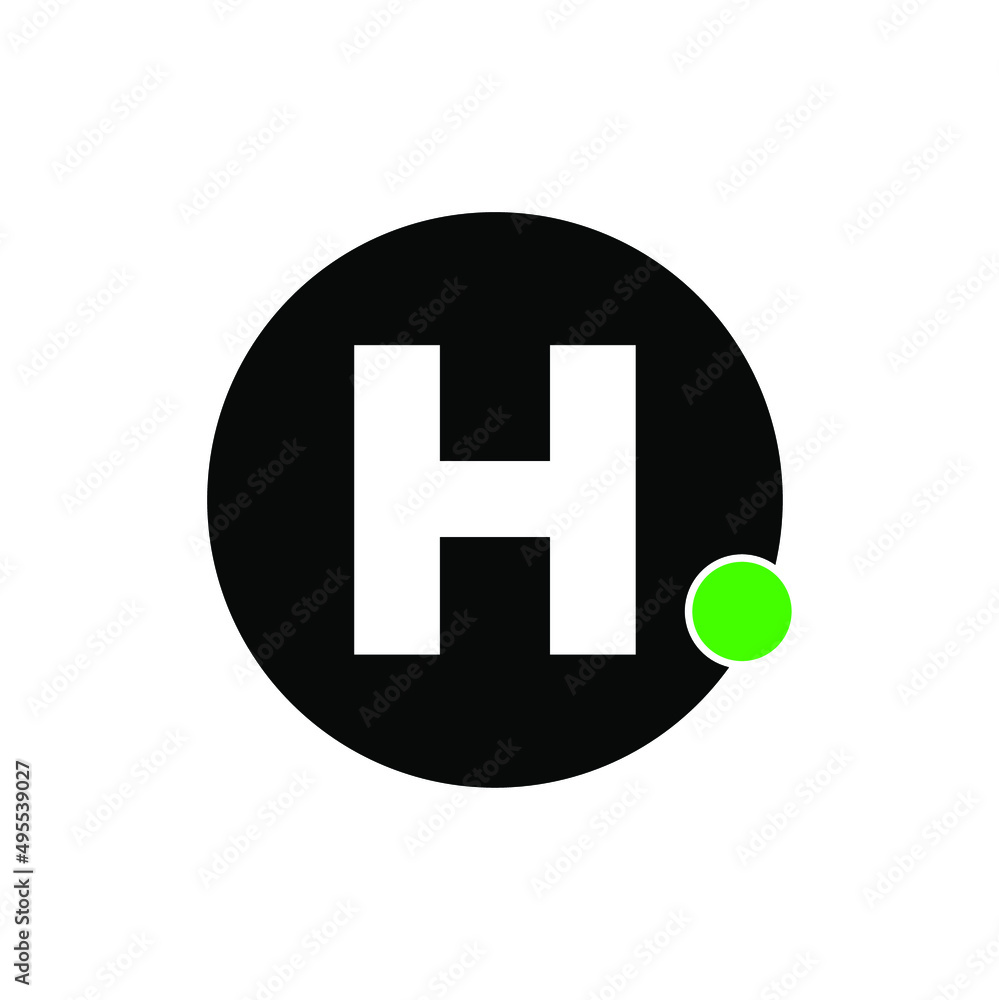 H company name Initial letters monogram. H letter monogram. H company name Initial letters monogram. H letter monogram.