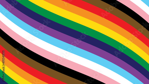 Fotografiet LGBT Rainbow Background
