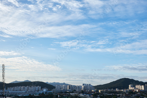 Townscape of Gwangmyeong-si, South Korea.  © photo_HYANG
