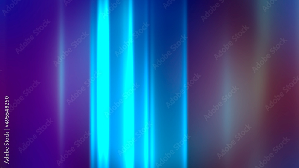 Abstract purple background with blue neon lines