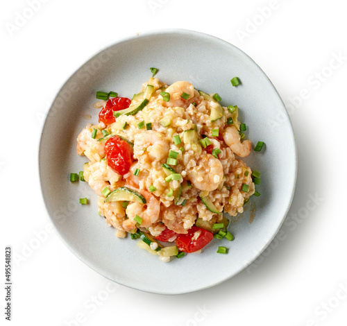 plate of risotto