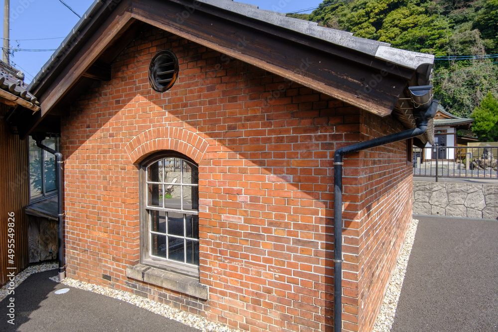 Obraz premium 福井県敦賀市 旧敦賀港駅ランプ小屋