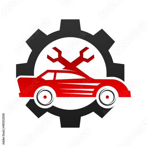 auto repair logo Icon Illustration Brand Identity