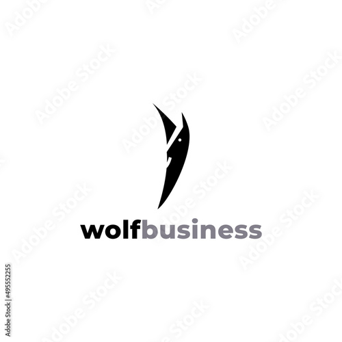 Wolf Business Man