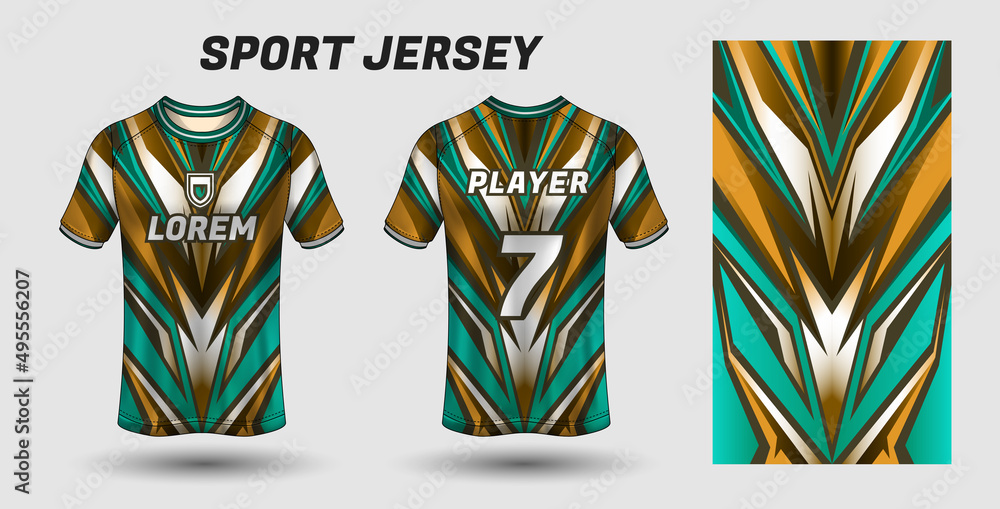 sport jersey design fabric textile template sport jersey design fabric textile template