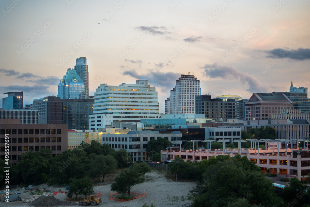 Fototapeta premium Sticky Summers in Austin, TX