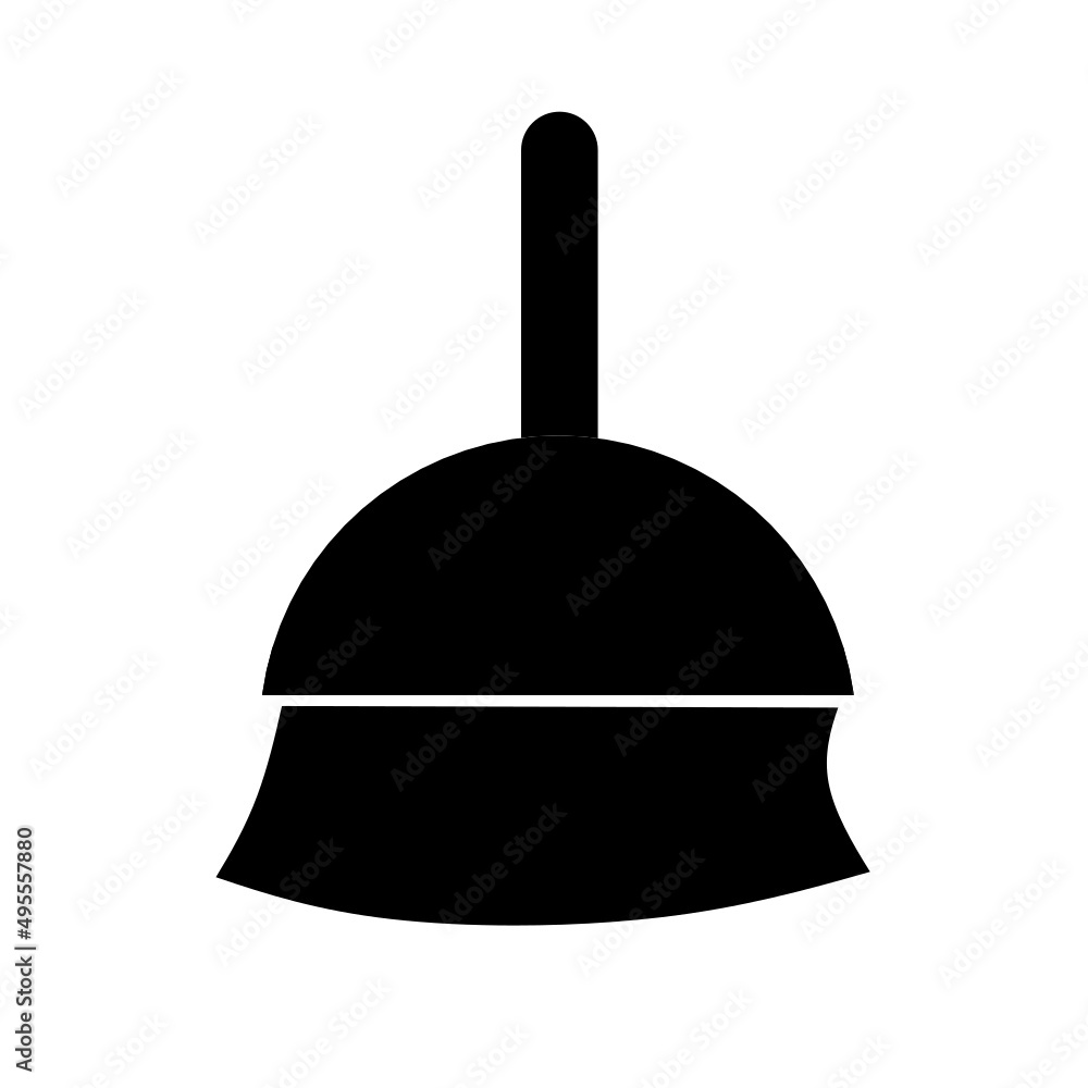 Fototapeta premium clean icon vector.broom icon with simple design