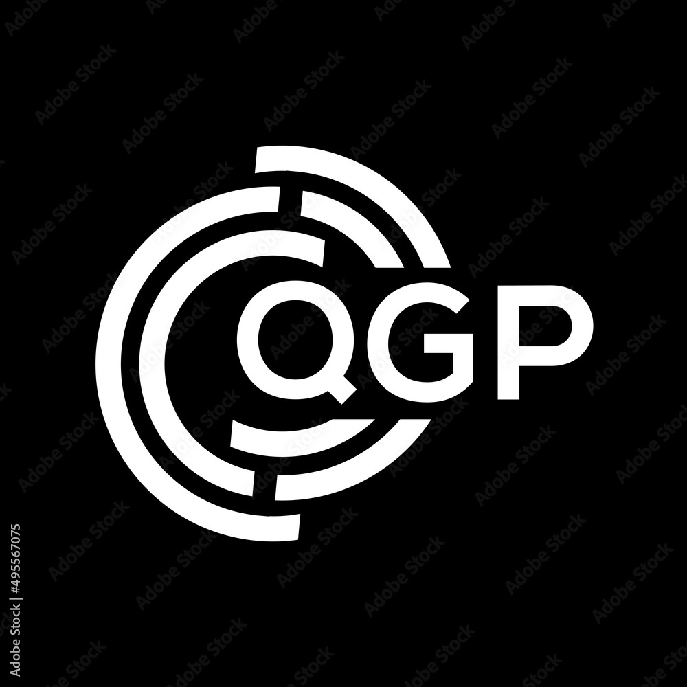QGP letter logo design on Black background. QGP creative initials letter logo concept. QGP letter design.
QGP letter logo design on Black background. QGP creative initials letter logo concept. QGP letter design.