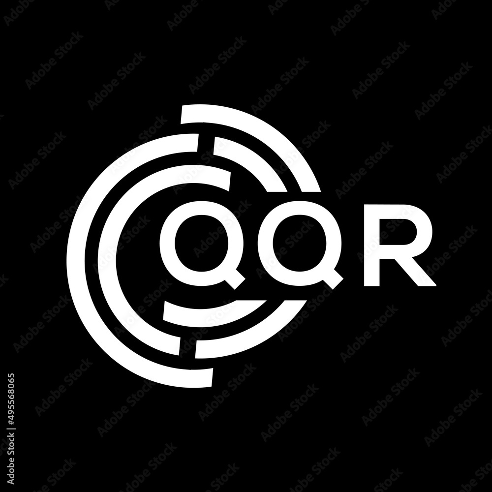 QQR letter logo design on Black background. QQR creative initials letter logo concept. QQR letter design.
QQR letter logo design on Black background. QQR creative initials letter logo concept. QQR letter design.
