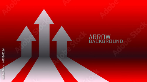 red arrow up