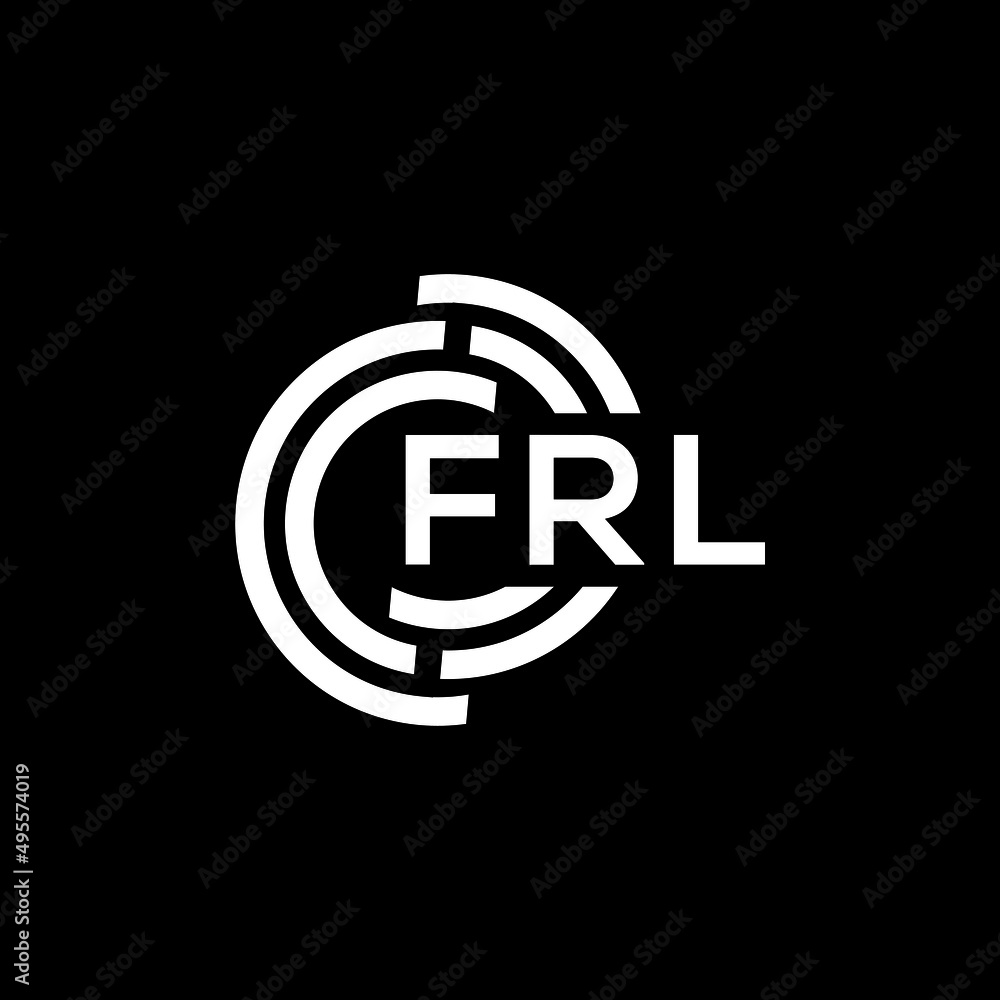 FRL letter logo design on Black background. FRL creative initials letter logo concept. FRL letter design.
FRL letter logo design on Black background. FRL creative initials letter logo concept. FRL letter design.