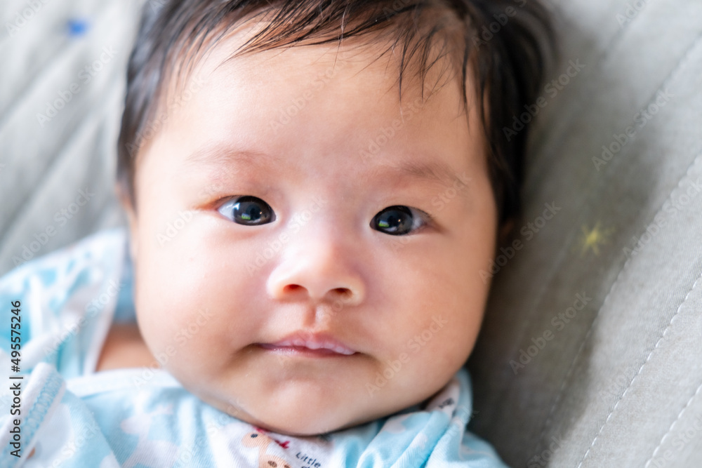 Asian newborn baby kid eye contact with mom cuteness of children with happy family on soft mattress metaphor living life healthy lifestyle cute of kid baby products health products for mother and baby Asian newborn baby kid eye contact with mom cuteness of children with happy family on soft mattress metaphor living life healthy lifestyle cute of kid baby products health products for mother and baby