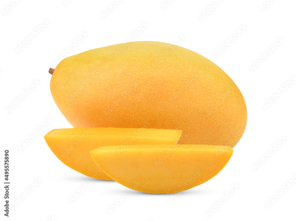 Mango isolated on a white background.