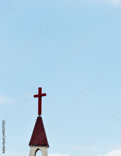 Church Roof with a cross