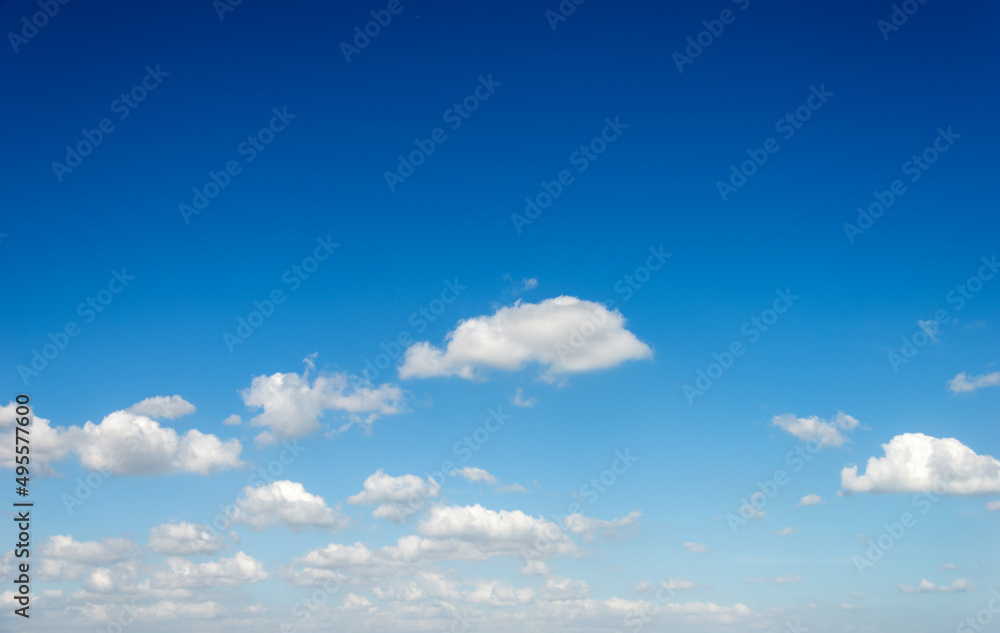 Blue sky background with many clouds Blue sky background with many clouds