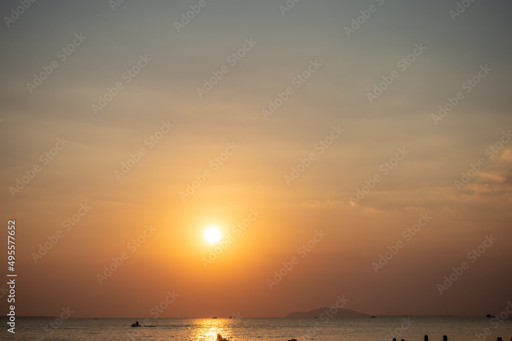 A beach at Yalong Bay Scenic Area in Sanya, Hainan Province, China