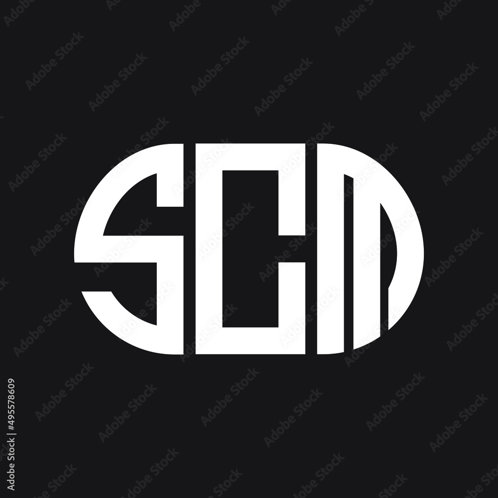 SCM letter logo design on black background. SCM creative initials letter logo concept. SCM letter design. SCM letter logo design on black background. SCM creative initials letter logo concept. SCM letter design.
