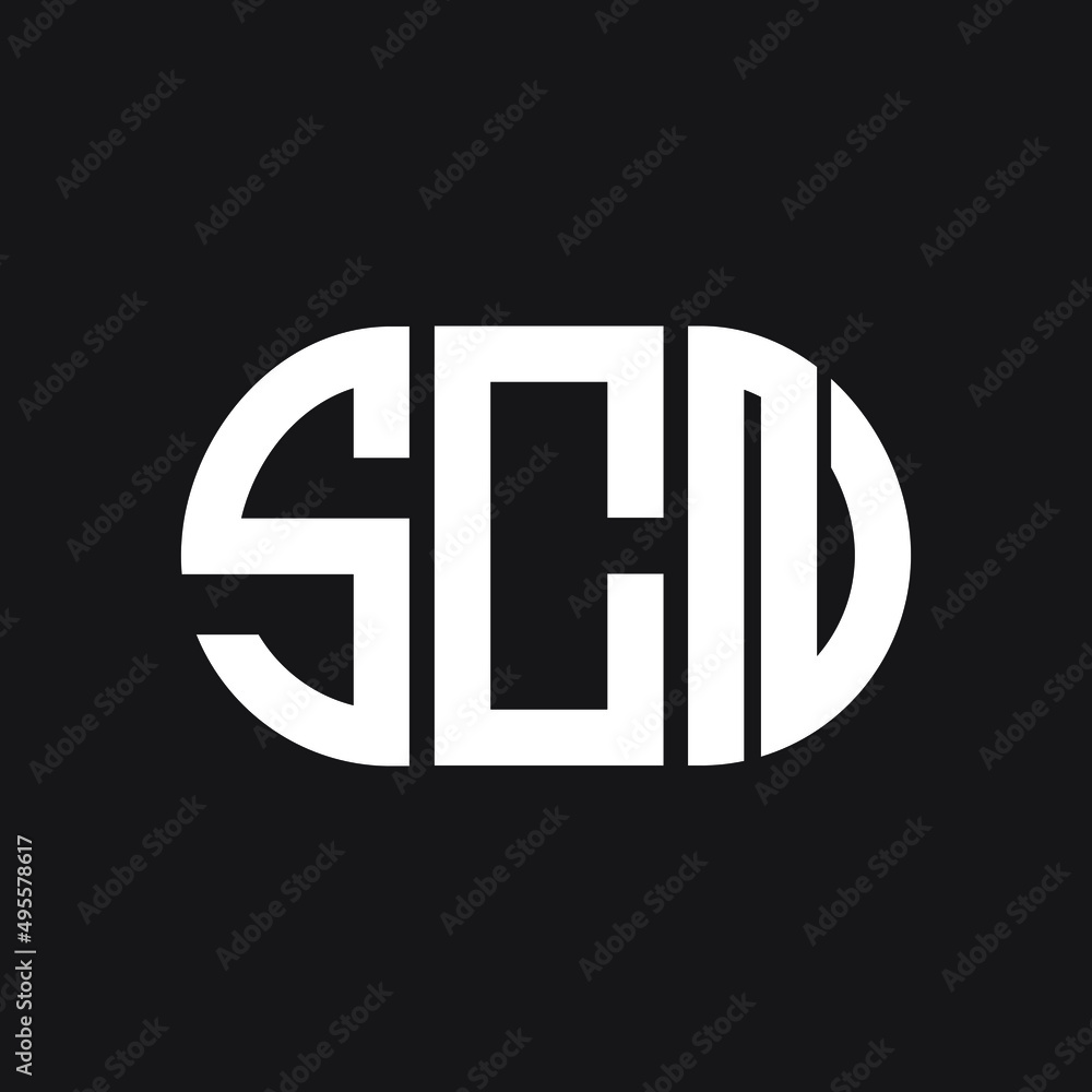 SCN letter logo design on black background. SCN creative initials letter logo concept. SCN letter design. SCN letter logo design on black background. SCN creative initials letter logo concept. SCN letter design.