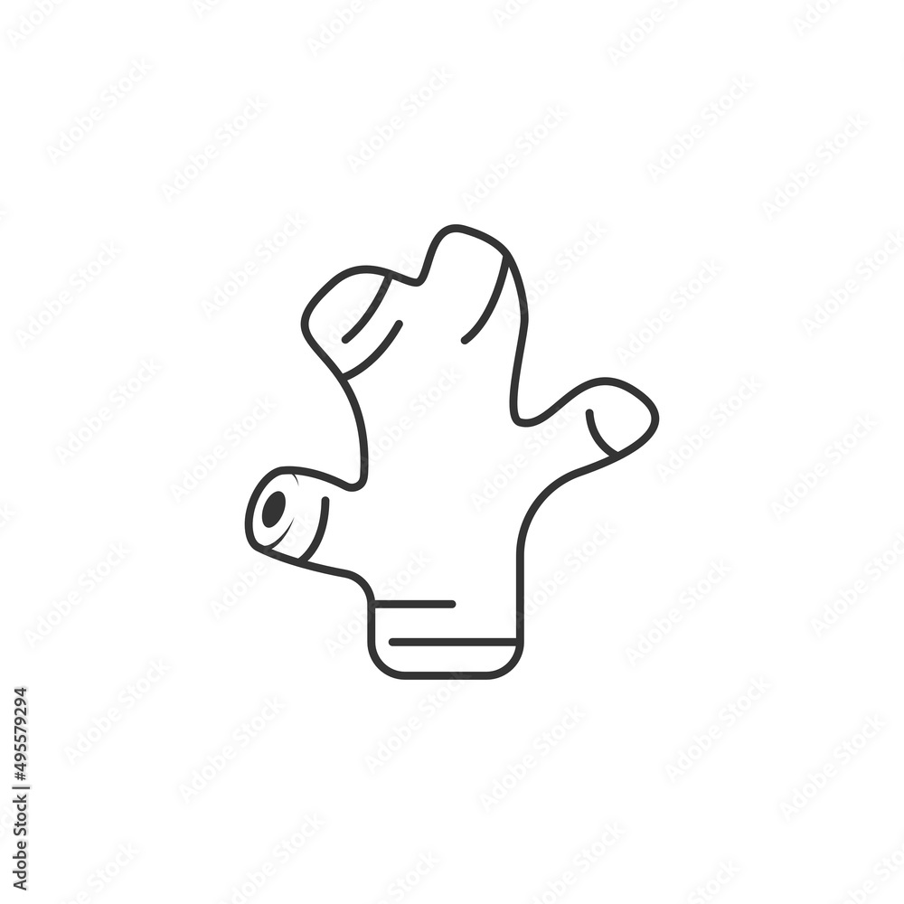 Outline icon of ginger Outline icon of ginger