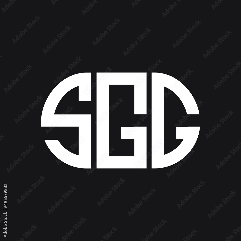 SGG letter logo design on black background. SGG creative initials letter logo concept. SGG letter design. SGG letter logo design on black background. SGG creative initials letter logo concept. SGG letter design.