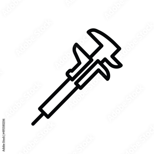 caliber icon vector