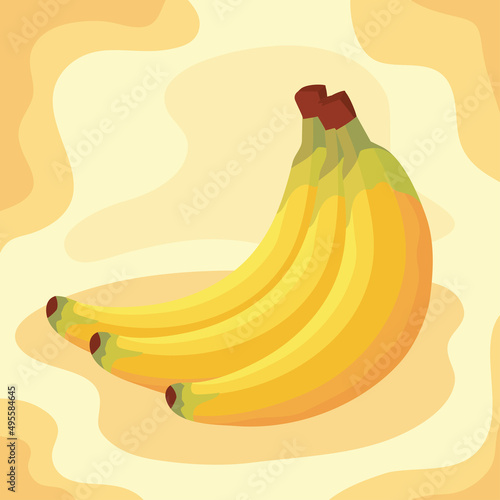 bananas fresh fruit label