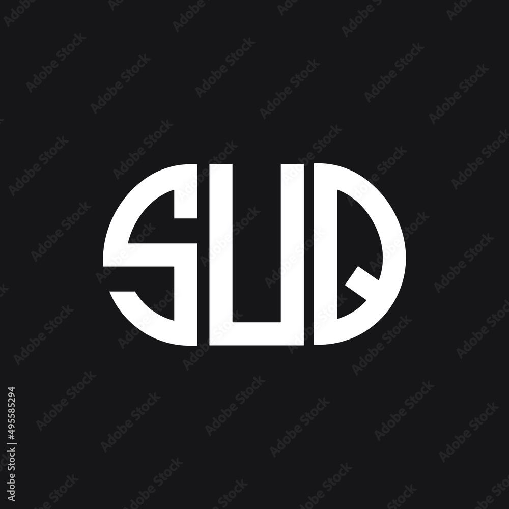 SUQ letter logo design on Black background. SUQ creative initials letter logo concept. SUQ letter design.
SUQ letter logo design on Black background. SUQ creative initials letter logo concept. SUQ letter design.