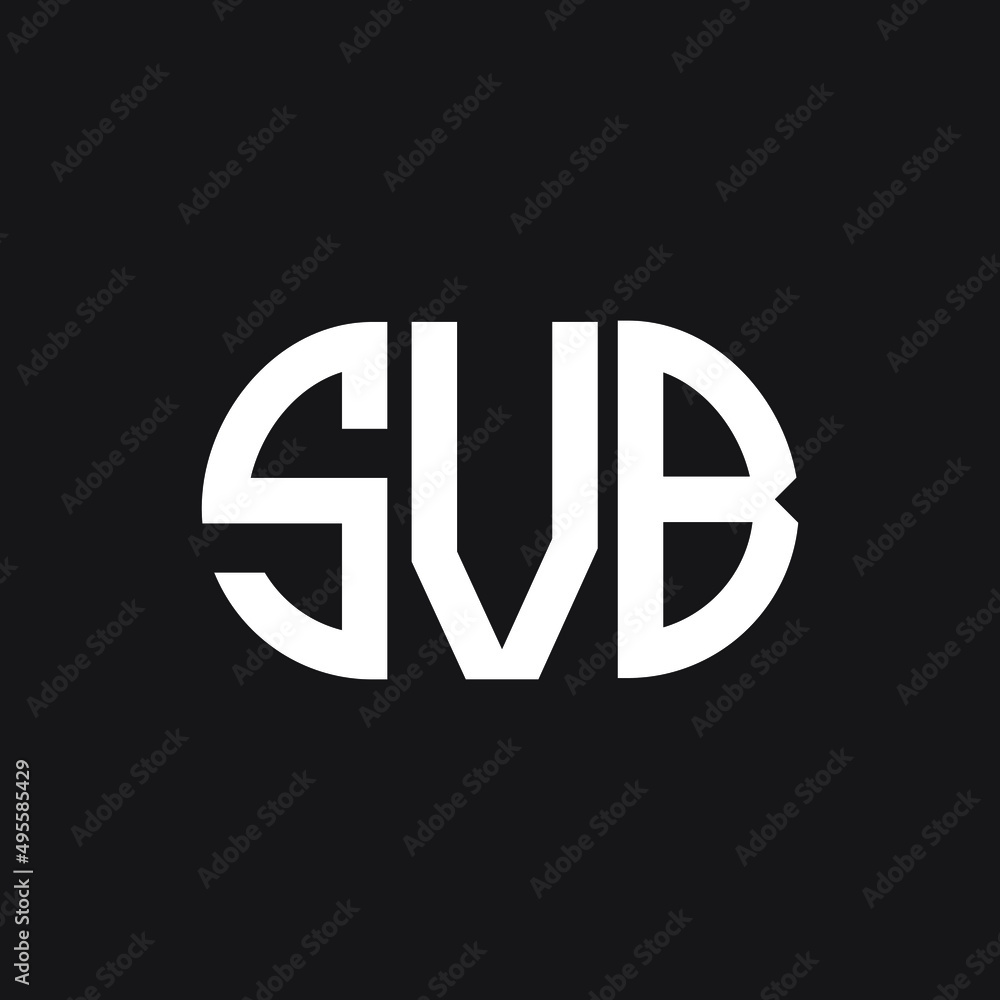 SVB letter logo design on Black background. SVB creative initials letter logo concept. SVB letter design.
SVB letter logo design on Black background. SVB creative initials letter logo concept. SVB letter design.